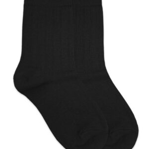 Product Image for  Cotton Rib Crew Socks Black