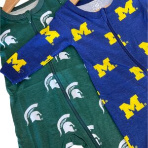 Product Image for  Michigan Wolverines Infant’s Zippered Footed Sleeper