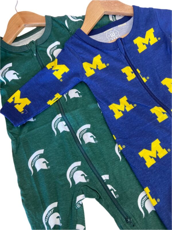 Product Image for  Michigan Wolverines Infant’s Zippered Footed Sleeper