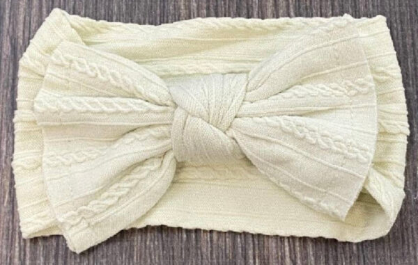 Product Image for  Cable Knit Bow Headband