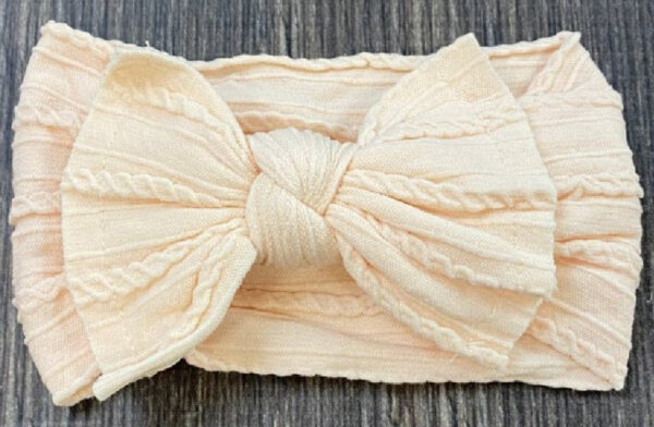 Product Image for  Cable Knit Bow Headband