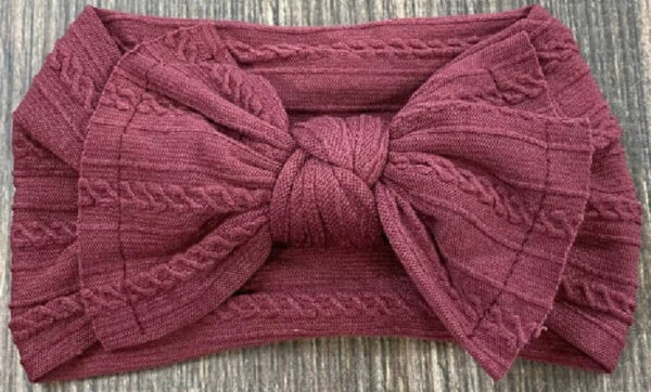 Product Image for  Cable Knit Bow Headband