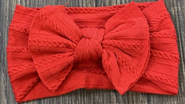 Product Image for  Cable Knit Bow Headband