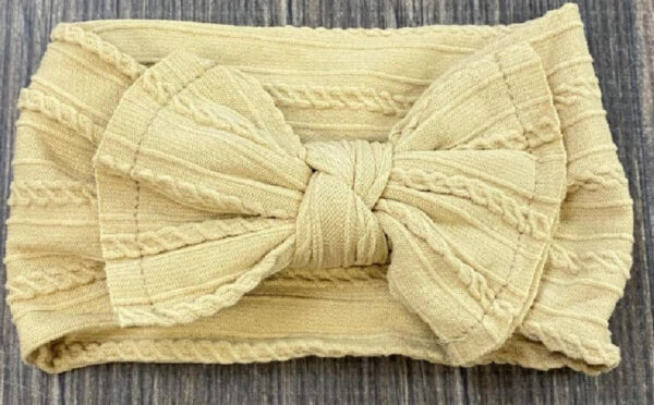 Product Image for  Cable Knit Bow Headband