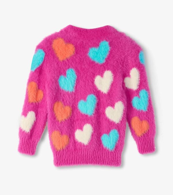 Product Image for  Jumbo Hearts Boucle Cardigan