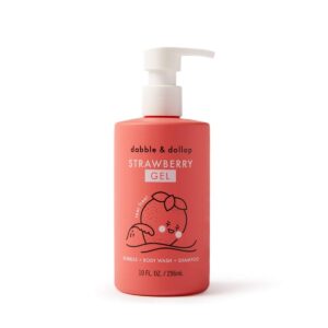 Product Image for  All-Natural Strawberry Shampoo, Body Wash & Bubbles