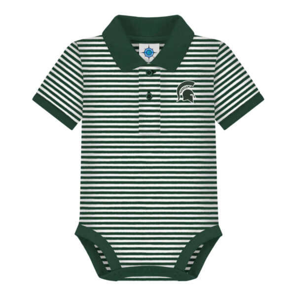 Product Image for  College Striped Polo Bodysuit