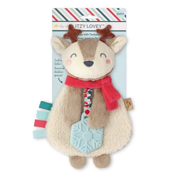 Product Image for  Holiday Itzy Lovey™ Plush + Teether Toy