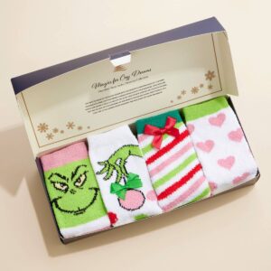 Product Image for  Christmas Fuzzy Socks Assorted Pack of 4