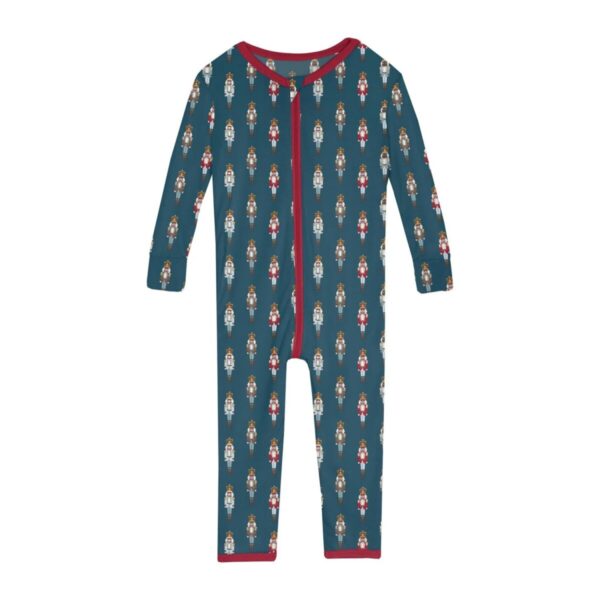 Product Image for  Print Convertible Sleeper with Zipper in Peacock Nutcrackers