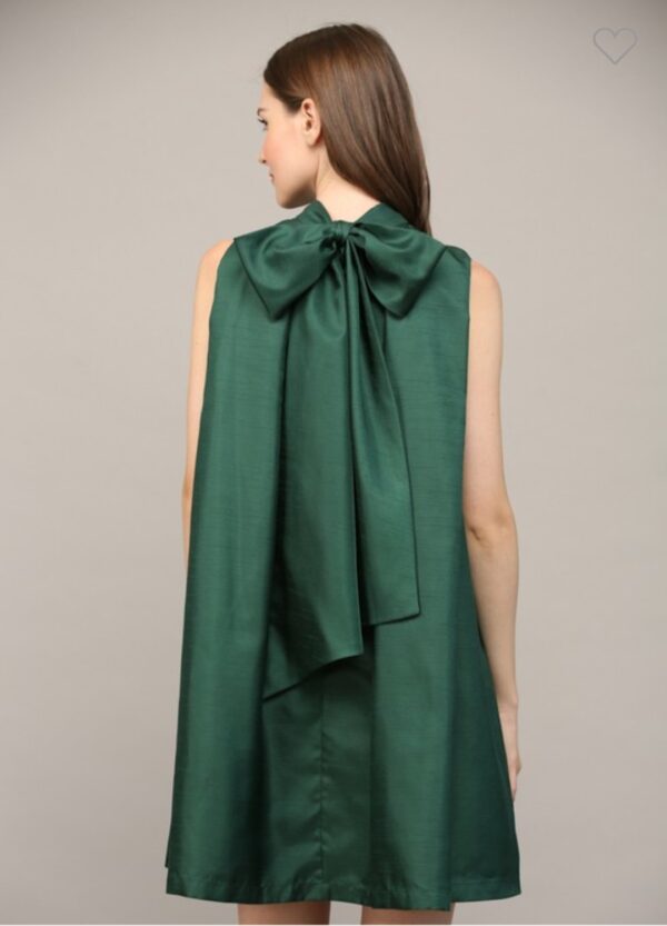 Product Image for  Bow Detail Evergreen Dress