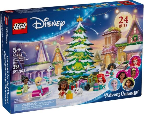 Product Image for  LEGO Disney Advent Calendar 2024 Buildable Christmas Toy 43253