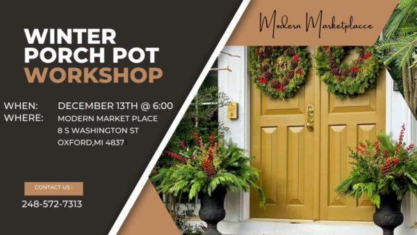 Product Image for  Winter Porch Pot Workshop