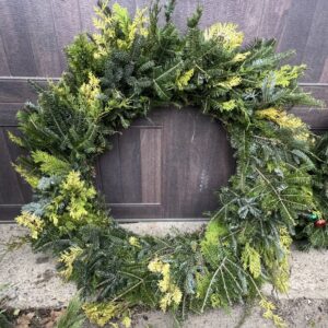 Product Image for  24” Mixed Greens wreath