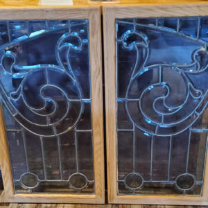 Product Image for  Antique Framed Leaded Glass Windows