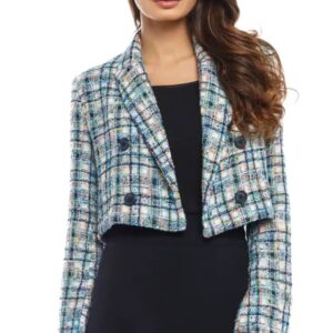 Product Image for  Plaid Cropped Jacket