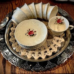 Product Image for  Antique Demitasse Cups & Saucers