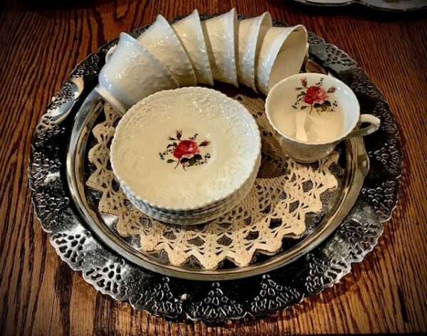 Product Image for  Antique Demitasse Cups & Saucers