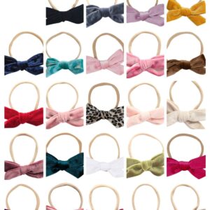 Product Image for  Velvet Bow Nylon Headband