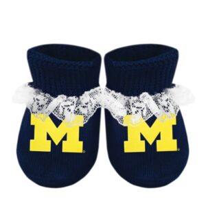 Product Image for  University of Michigan Lace Gift Box Bootie