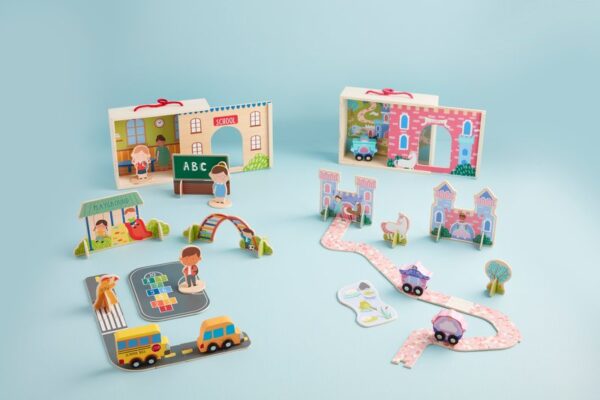 Product Image for  School House Wood Play Set