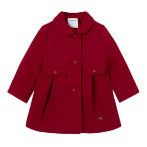 Product Image for  Woolen Button Coat Red