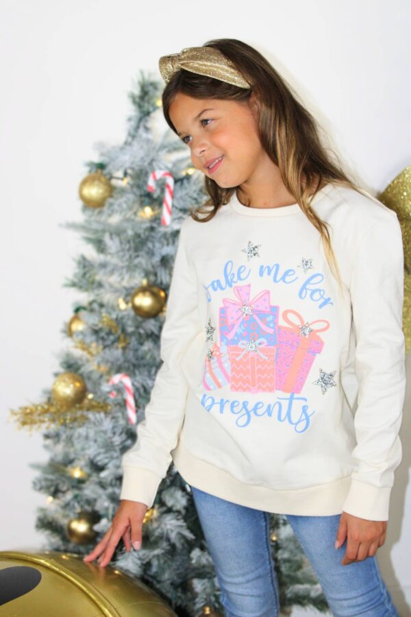 Product Image for  Wake Me For Presents Sweatshirt