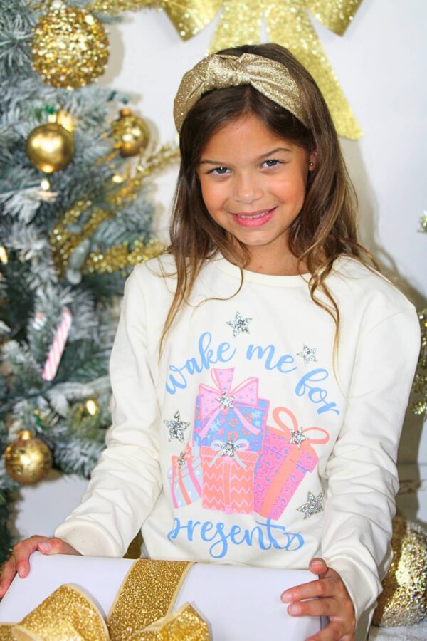 Product Image for  Wake Me For Presents Sweatshirt