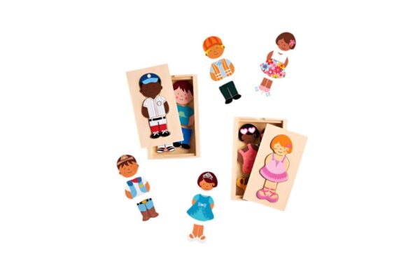 Product Image for  Dress Up Wood Puzzle