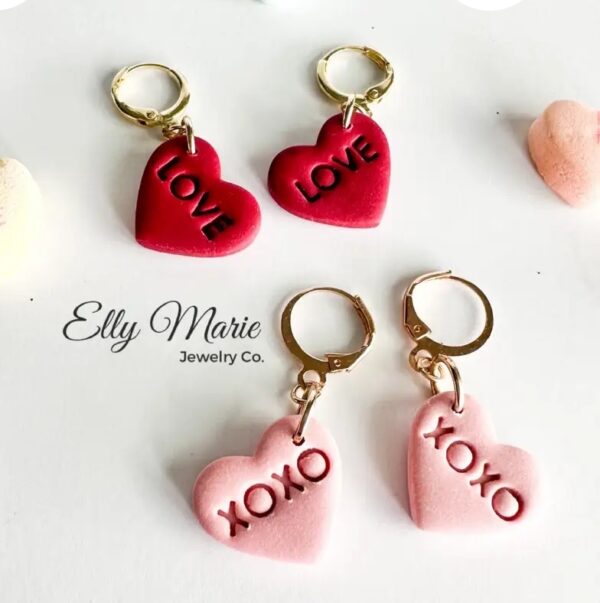 Product Image for  Heart Hoops- 2 Colors available