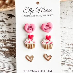 Product Image for  Triple the love earring set