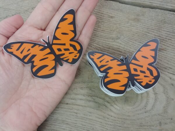 Product Image for  Pro-Immigration “No Hate No Fear” Monarch Butterfly