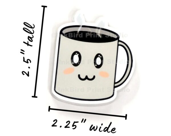 Product Image for  Adorable Coffee Cup Sticker