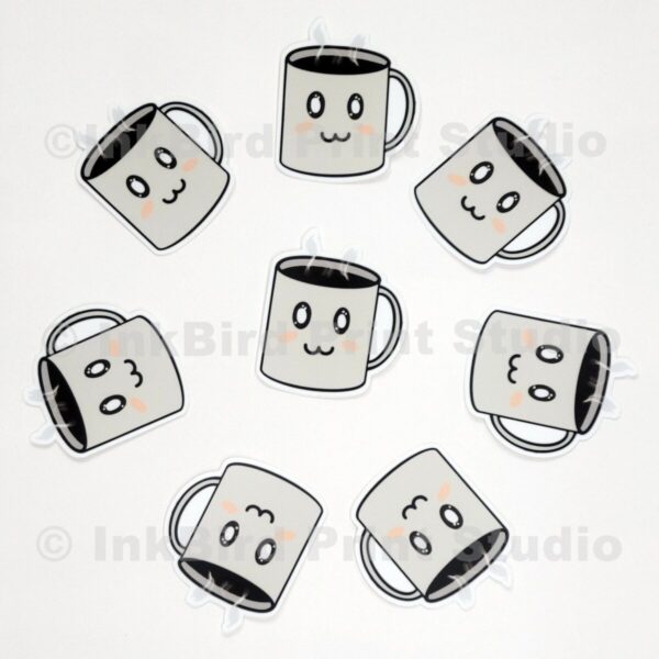 Product Image for  Adorable Coffee Cup Sticker