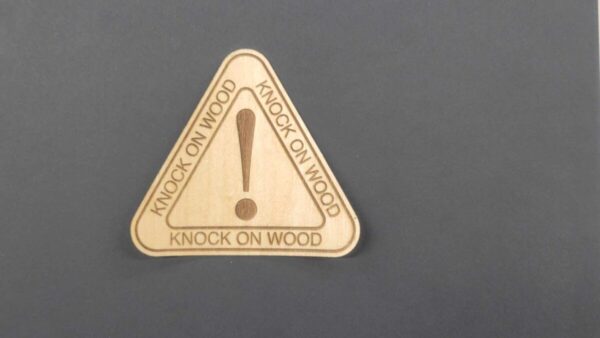 Product Image for  Wood Sticker – “Knock On Wood”