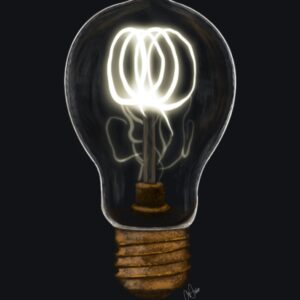 Product Image for  “Edison Bulb” by Claire Davis