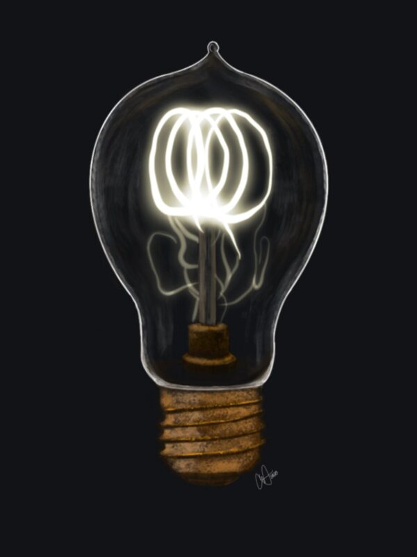 Product Image for  “Edison Bulb” by Claire Davis