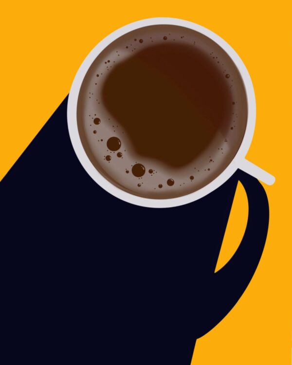 Product Image for  “Coffee in Yellow” by Claire Davis