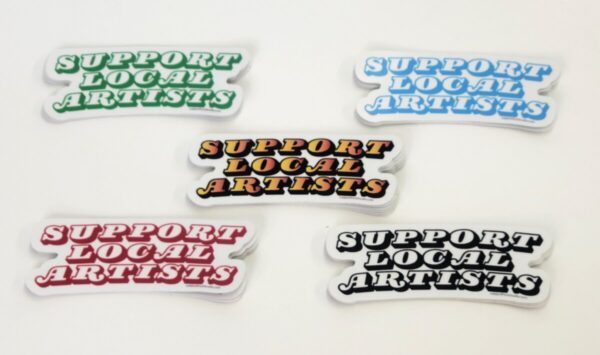 Product Image for  “Support Local Artists” Decals