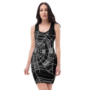 Product Image for  Spider Webs Bodycon Dress