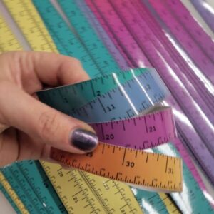 Product Image for  Adhesive Vinyl Ruler for Worktables, tool boxes, tackle boxes, and more!