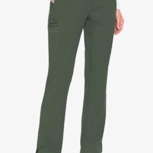 Product Image for  Med Couture Touch 7739 Yoga 2 Cargo Pocket Pant – Olive