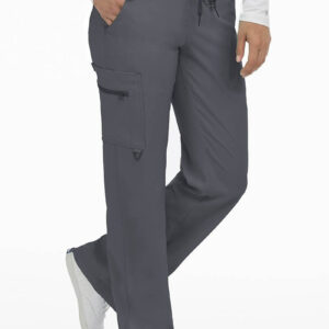 Product Image for  Med Couture 8747 YOGA 1 CARGO POCKET PANT-PEWTER