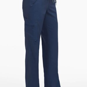 Product Image for  Med Couture 8747 YOGA 1 CARGO POCKET PANT-NAVY