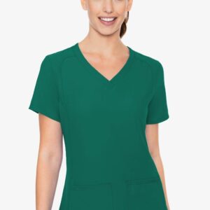 Product Image for  Med Couture 2468 Insight Side Pocket Top – Hunter