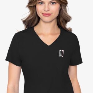 Product Image for  Med Couture 2432 Insight One Pocket Top – Black