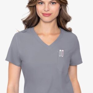 Product Image for  Med Couture 2432 Insight One Pocket Top – Cloud