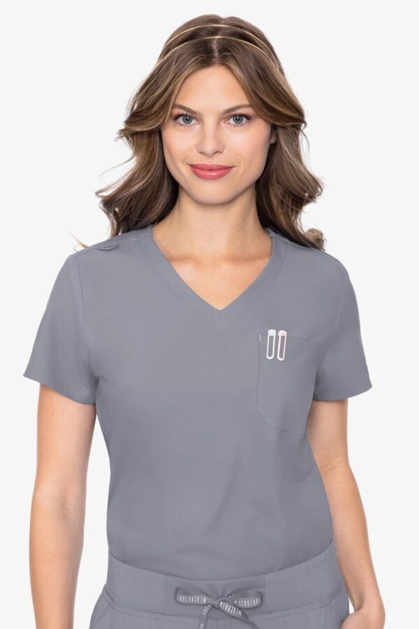 Product Image for  Med Couture 2432 Insight One Pocket Top – Cloud