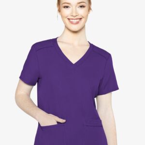 Product Image for  Med Couture 2411 Insight 3 Pocket Top – Grape