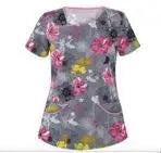 Product Image for  Multicolor Print Tops Gray Floral